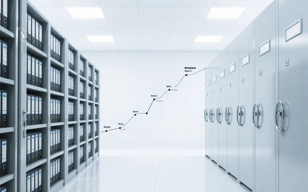 历史数据归档示意图